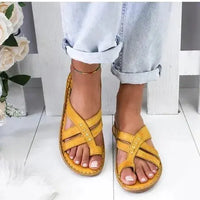 Women Wedge Sandals Casual Flat Shoes Female  Casual Summer Shoes for Women Flip Flop Flats Ladies Beach Slipper Sandal Natalia Home Fashion    Natalia Home Fashion