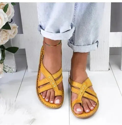 Women Wedge Sandals Casual Flat Shoes Female  Casual Summer Shoes for Women Flip Flop Flats Ladies Beach Slipper Sandal Natalia Home Fashion    Natalia Home Fashion