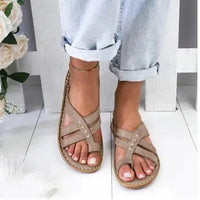 Women Wedge Sandals Casual Flat Shoes Female  Casual Summer Shoes for Women Flip Flop Flats Ladies Beach Slipper Sandal Natalia Home Fashion    Natalia Home Fashion