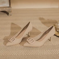 Pointed toe sandals Sequins Fine Heeled High Heels Elegant Sexy Ladies Sandals Wedding Shoes Banquet Shoes Women's